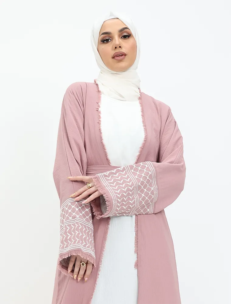 Pink Keffiyeh 2 Piece